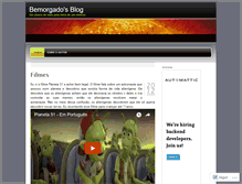 Tablet Screenshot of bemorgado.wordpress.com