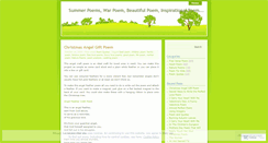 Desktop Screenshot of inspirationalpoem.wordpress.com