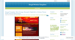 Desktop Screenshot of drupaltemplates.wordpress.com