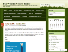 Tablet Screenshot of binweevilscheatsngliches.wordpress.com
