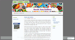 Desktop Screenshot of necoleguillory.wordpress.com