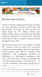 Mobile Screenshot of necoleguillory.wordpress.com