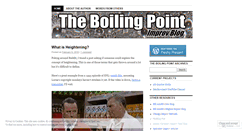 Desktop Screenshot of boilingpointimprov.wordpress.com