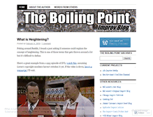 Tablet Screenshot of boilingpointimprov.wordpress.com