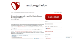 Desktop Screenshot of anticoagulados.wordpress.com