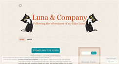 Desktop Screenshot of lunaandco.wordpress.com