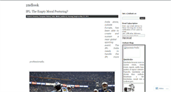 Desktop Screenshot of 2ndlook.wordpress.com