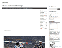 Tablet Screenshot of 2ndlook.wordpress.com