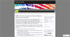 Desktop Screenshot of alaindeklerk.wordpress.com