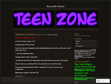 Tablet Screenshot of fplteenzone.wordpress.com