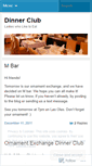 Mobile Screenshot of dinnerclubfl.wordpress.com