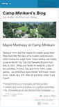 Mobile Screenshot of minikani.wordpress.com