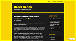 Desktop Screenshot of bucconation.wordpress.com