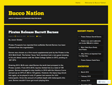 Tablet Screenshot of bucconation.wordpress.com