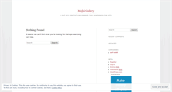 Desktop Screenshot of majhigallery.wordpress.com