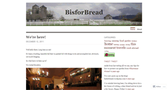 Desktop Screenshot of bisforbread.wordpress.com