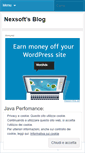 Mobile Screenshot of n3xsoft.wordpress.com