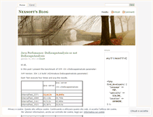 Tablet Screenshot of n3xsoft.wordpress.com