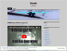 Tablet Screenshot of diodic.wordpress.com