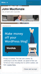 Mobile Screenshot of johnmackenziesj.wordpress.com