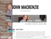 Tablet Screenshot of johnmackenziesj.wordpress.com