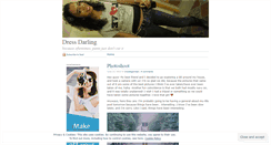 Desktop Screenshot of dressdarling.wordpress.com