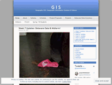 Tablet Screenshot of gisci.wordpress.com