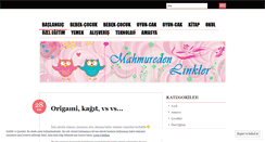 Desktop Screenshot of mahmure.wordpress.com