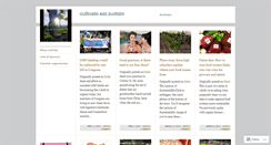 Desktop Screenshot of cultiveatsustain.wordpress.com