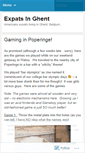 Mobile Screenshot of expatsinghent.wordpress.com