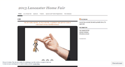 Desktop Screenshot of lancasterhomefair.wordpress.com