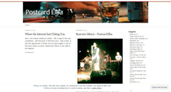 Desktop Screenshot of postcardelba.wordpress.com