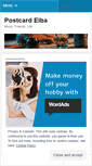 Mobile Screenshot of postcardelba.wordpress.com