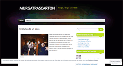 Desktop Screenshot of murgatrascarton.wordpress.com