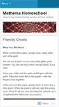 Mobile Screenshot of mathemahomeschool.wordpress.com