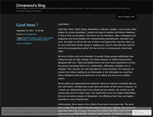 Tablet Screenshot of drmansoul.wordpress.com
