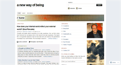 Desktop Screenshot of anewwayofbeing.wordpress.com