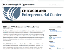 Tablet Screenshot of cecconsulting.wordpress.com
