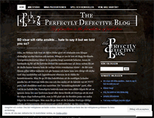 Tablet Screenshot of perfectlydefective.wordpress.com