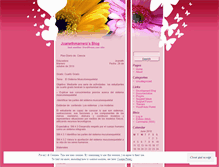 Tablet Screenshot of joanethmarrero.wordpress.com