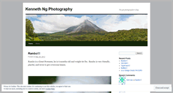 Desktop Screenshot of kennethngphotography.wordpress.com