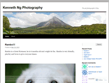 Tablet Screenshot of kennethngphotography.wordpress.com