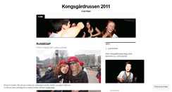 Desktop Screenshot of kongsgaardruss.wordpress.com
