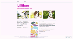 Desktop Screenshot of lilliboo.wordpress.com