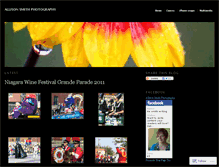 Tablet Screenshot of allisonsmithphotography.wordpress.com