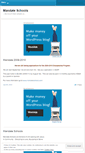 Mobile Screenshot of mandateschools.wordpress.com