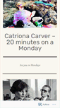 Mobile Screenshot of catcarver.wordpress.com