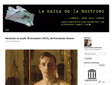 Tablet Screenshot of labalsadelanostromo.wordpress.com