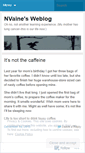 Mobile Screenshot of nvaine.wordpress.com