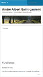 Mobile Screenshot of andrealbertsaintlaurent.wordpress.com